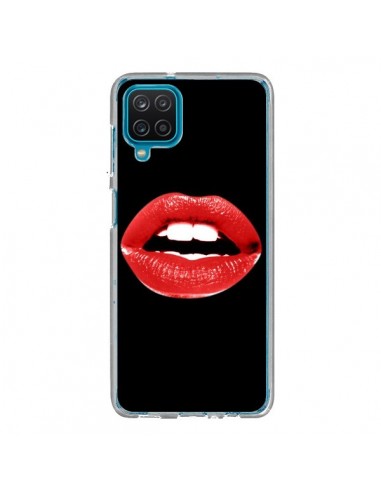 Coque Samsung Galaxy A12 et M12 Lèvres Rouges - Jonathan Perez