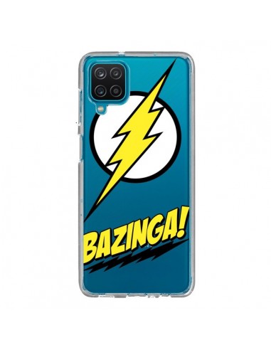 Coque Samsung Galaxy A12 et M12 Bazinga Sheldon The Big Bang Thoery Transparente - Jonathan Perez