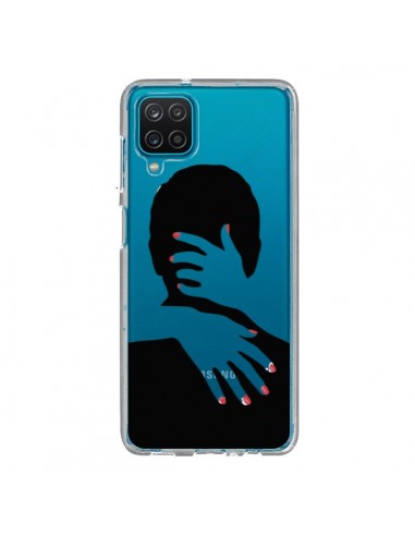 Coque Samsung Galaxy A12 et M12 Calin Hug Mignon Amour Love Cute Transparente - Dricia Do