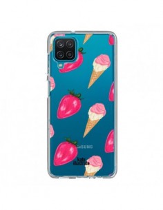 Coque Samsung Galaxy A12 et M12 Strawberry Ice Cream...