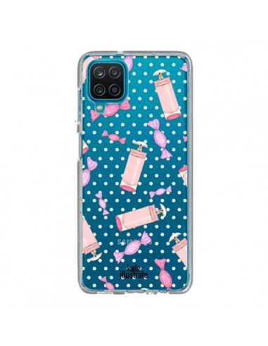 Coque Samsung Galaxy A12 et M12 Candy Bonbons Transparente - kateillustrate