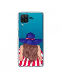 Coque Samsung Galaxy A12 et M12 Beah Girl Fille Plage...