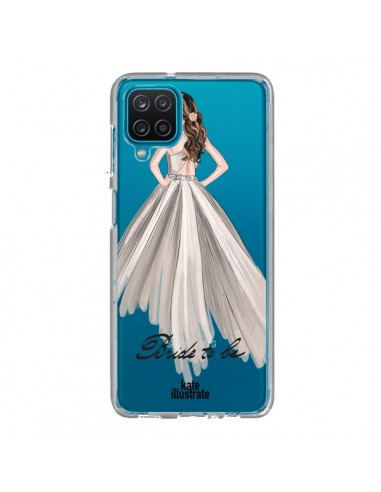 Coque Samsung Galaxy A12 et M12 Bride To Be Mariée Mariage Transparente - kateillustrate