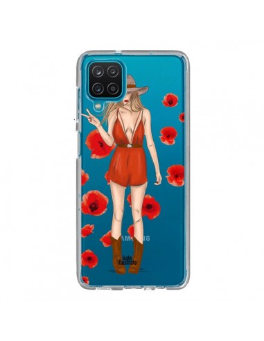 Coque Samsung Galaxy A12 et M12 Young Wild and Free Coachella Transparente - kateillustrate