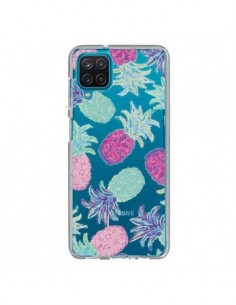 Coque Samsung Galaxy A12 et M12 Ananas Pineapple Fruit...