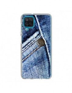 Coque Samsung Galaxy A12 et M12  Jean Vintage - Laetitia