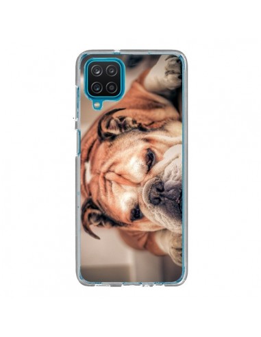 Coque Samsung Galaxy A12 et M12 Chien Bulldog Dog - Laetitia