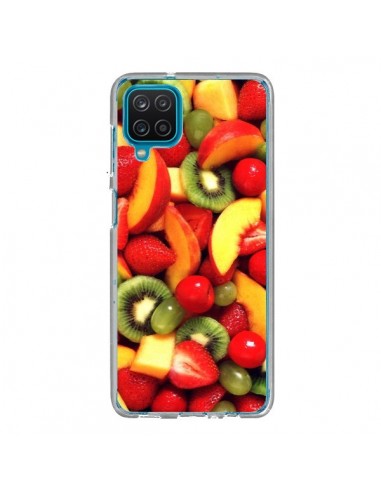 Coque Samsung Galaxy A12 et M12 Fruit Kiwi Fraise - Laetitia