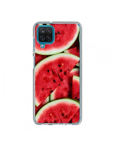 Coque Samsung Galaxy A12 et M12 Pastèque Watermelon Fruit - Laetitia