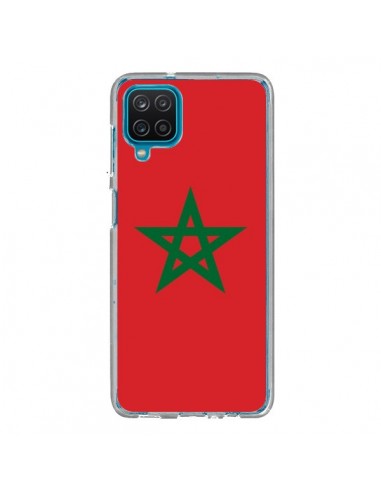 Coque Samsung Galaxy A12 et M12 Drapeau Maroc Marocain - Laetitia