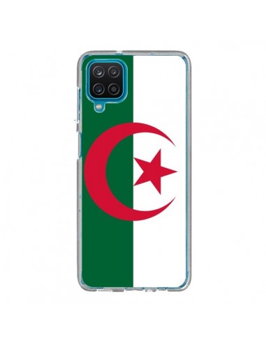 Coque Samsung Galaxy A12 et M12 Drapeau Algérie Algérien - Laetitia