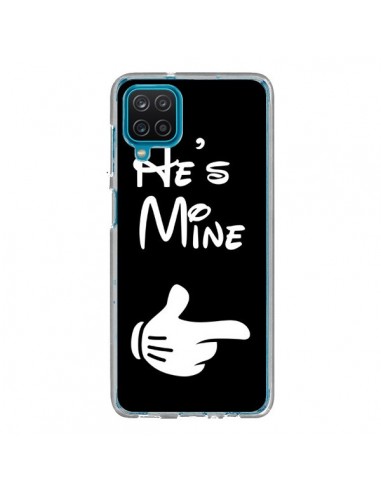 Coque Samsung Galaxy A12 et M12 He's Mine Il est à Moi Amour Amoureux - Laetitia