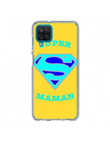 Coque Samsung Galaxy A12 et M12 Super Maman Superman - Laetitia
