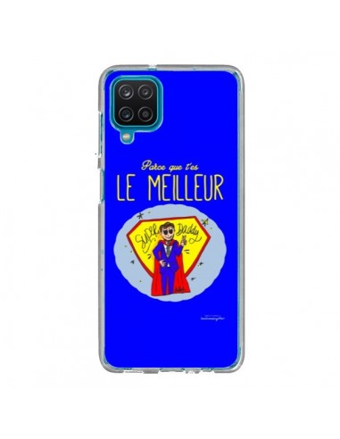 Coque Samsung Galaxy A12 et M12 Le meilleur Papa Fête des Pères - Leellouebrigitte