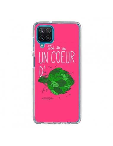 Coque Samsung Galaxy A12 et M12 Toi tu as un coeur d'artichaut - Leellouebrigitte