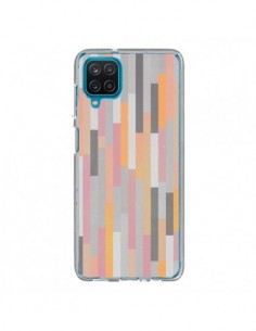 Coque Samsung Galaxy A12 et M12 Bandes Couleurs - Leandro...