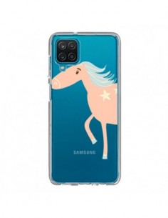 Coque Samsung Galaxy A12 et M12 Licorne Unicorn Rose...