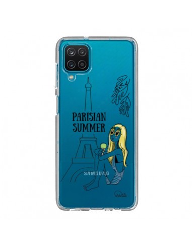 Coque Samsung Galaxy A12 et M12 Parisian Summer Ete Parisien Transparente - Lolo Santo