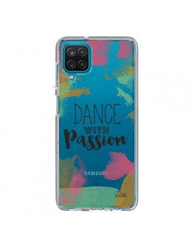 Coque Samsung Galaxy A12 et M12 Dance With Passion Transparente - Lolo Santo