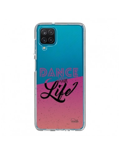 Coque Samsung Galaxy A12 et M12 Dance Your Life Transparente - Lolo Santo