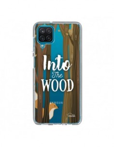 Coque Samsung Galaxy A12 et M12 Into The Wild Renard Bois...