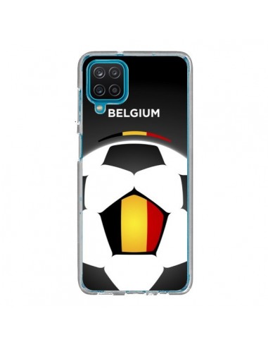 Coque Samsung Galaxy A12 et M12 Belgique Ballon Football - Madotta