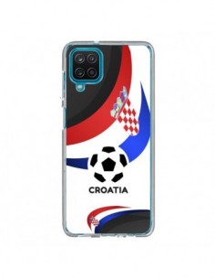 Coque Samsung Galaxy A12 et M12 Equipe Croatie Football -...