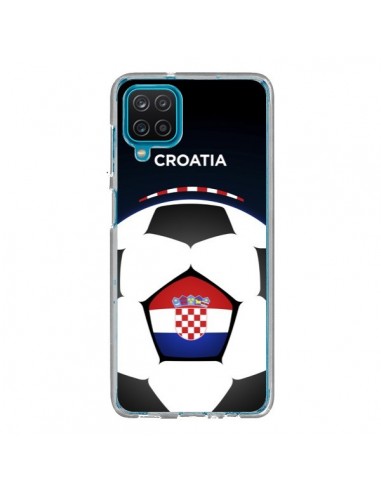 Coque Samsung Galaxy A12 et M12 Croatie Ballon Football - Madotta