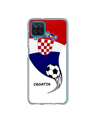 Coque Samsung Galaxy A12 et M12 Equipe Croatie Croatia Football - Madotta