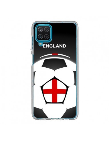 Coque Samsung Galaxy A12 et M12 Angleterre Ballon Football - Madotta