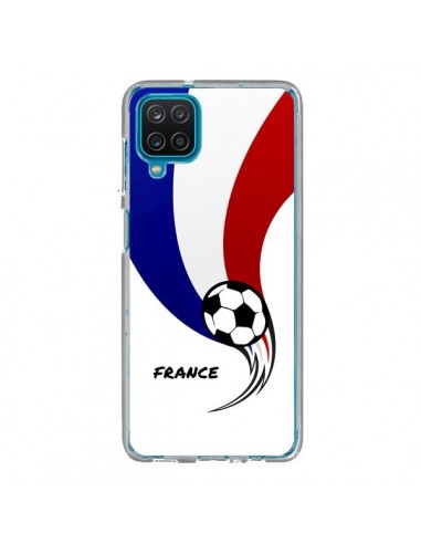 Coque Samsung Galaxy A12 et M12 Equipe France Ballon Football - Madotta
