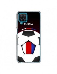 Coque Samsung Galaxy A12 et M12 Russie Ballon Football -...