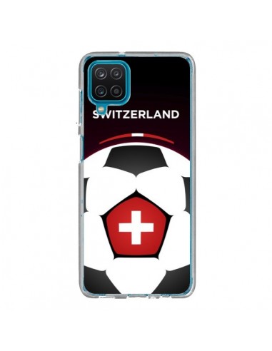 Coque Samsung Galaxy A12 et M12 Suisse Ballon Football - Madotta