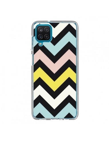 Coque Samsung Galaxy A12 et M12 Azteque Chevron Sunny - Mary Nesrala