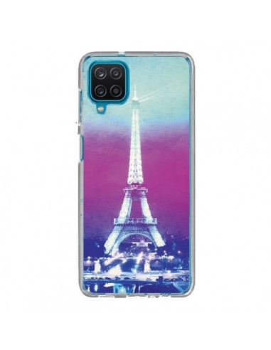 Coque Samsung Galaxy A12 et M12 Tour Eiffel Night - Mary Nesrala