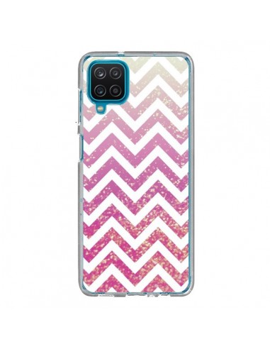 Coque Samsung Galaxy A12 et M12 Chevron Pixie Dust Triangle Azteque - Mary Nesrala