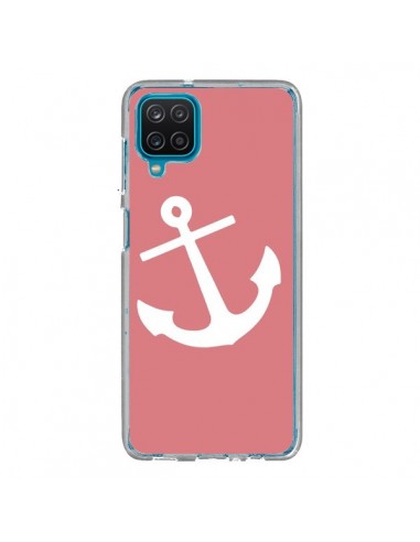 Coque Samsung Galaxy A12 et M12 Ancre Corail - Mary Nesrala