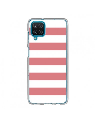 Coque Samsung Galaxy A12 et M12 Bandes Corail - Mary Nesrala