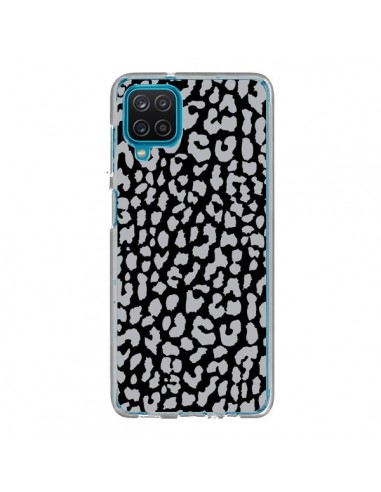 Coque Samsung Galaxy A12 et M12 Leopard Gris - Mary Nesrala