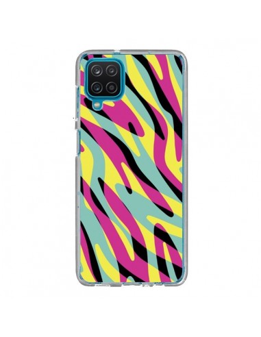 Coque Samsung Galaxy A12 et M12 In the wild arc en ciel - Mary Nesrala