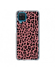 Coque Samsung Galaxy A12 et M12 Leopard Corail Neon -...