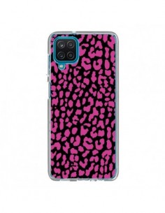 Coque Samsung Galaxy A12 et M12 Leopard Rose Pink - Mary...