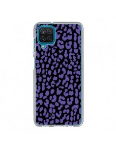 Coque Samsung Galaxy A12 et M12 Leopard Violet - Mary...