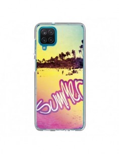Coque Samsung Galaxy A12 et M12 Summer Dream Ete Plage -...