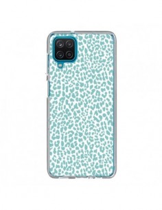 Coque Samsung Galaxy A12 et M12 Leopard Turquoise - Mary...