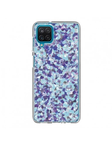 Coque Samsung Galaxy A12 et M12 Winter Day Bleu - Mary Nesrala