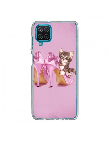 Coque Samsung Galaxy A12 et M12 Chaton Chat Kitten Chaussure Shoes - Maryline Cazenave