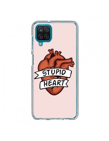 Coque Samsung Galaxy A12 et M12 Stupid Heart Coeur - Maryline Cazenave