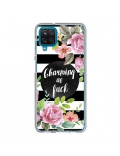 Coque Samsung Galaxy A12 et M12 Charming as Fuck Fleurs -...