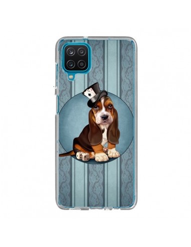 Coque Samsung Galaxy A12 et M12 Chien Dog Jeu Poket Cartes - Maryline Cazenave